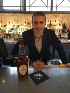 union-street-pere-magloire-vsop-homemade-raspberry-ripple-lillet-rose-lemon-juice